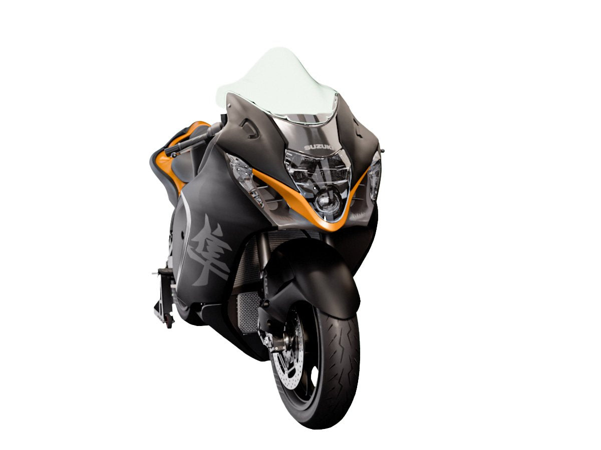WRS Race High Windscreen Suzuki GSX-R 1300 Hayabusa 2021-2025 - CLEAR