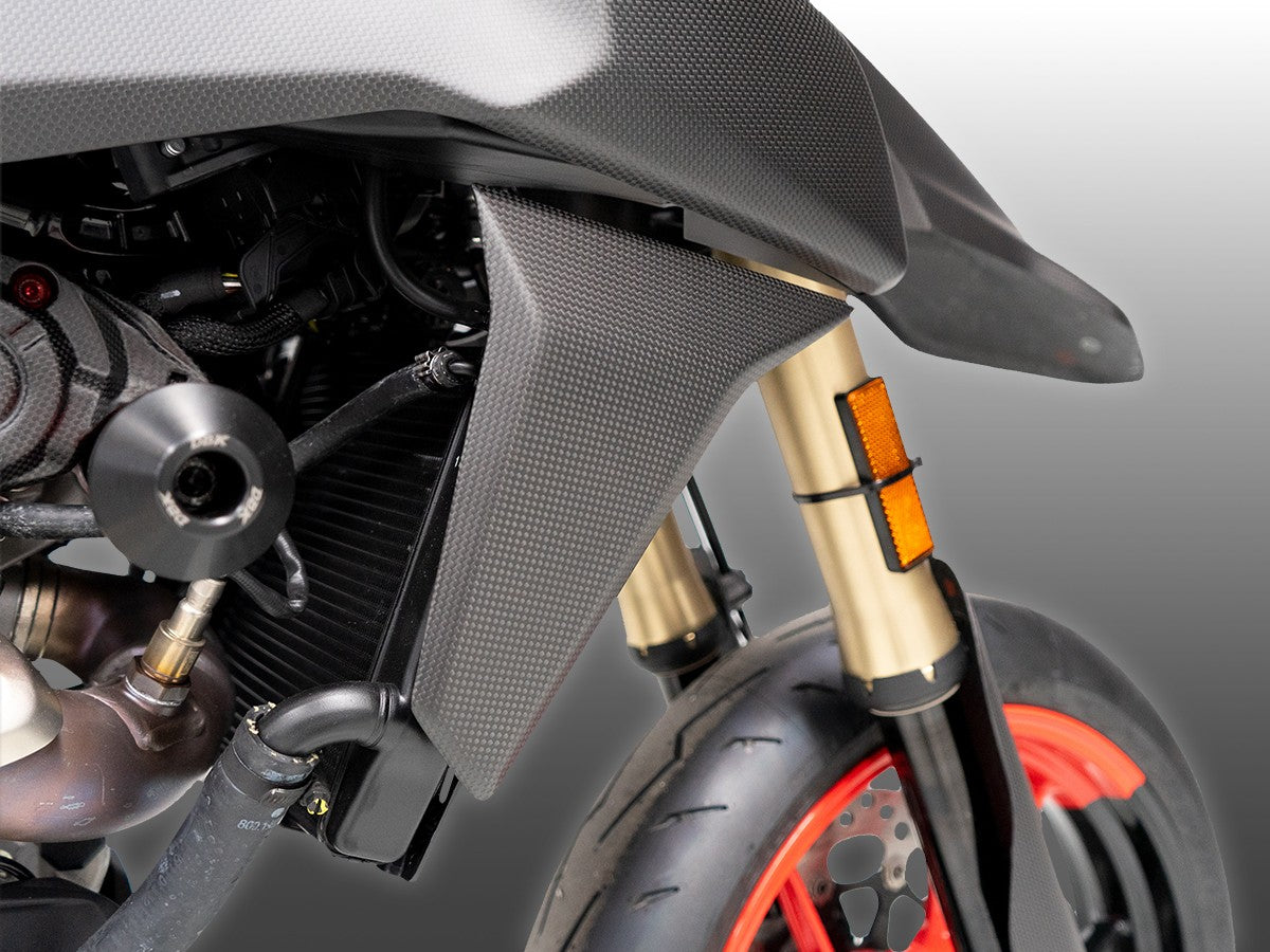CRB154O HM 698 Mono Matt Carbon Radiator Covers