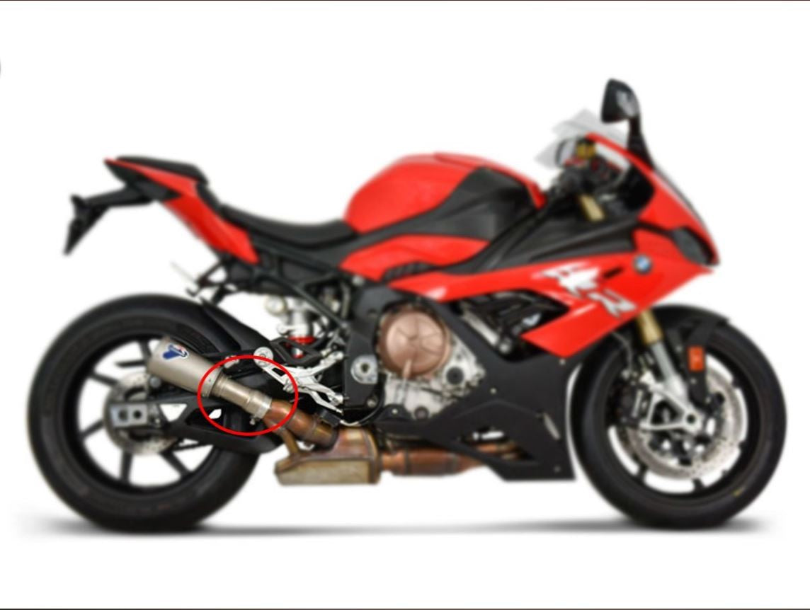 BMW S 1000 RR 2019-2022 Termignoni Stainless Steel Link Pipe
