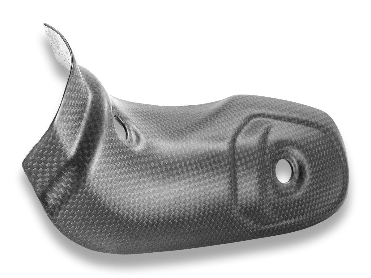 CRB222O MTS V4 MY25 Matt Carbon Exhaust Guard Lower