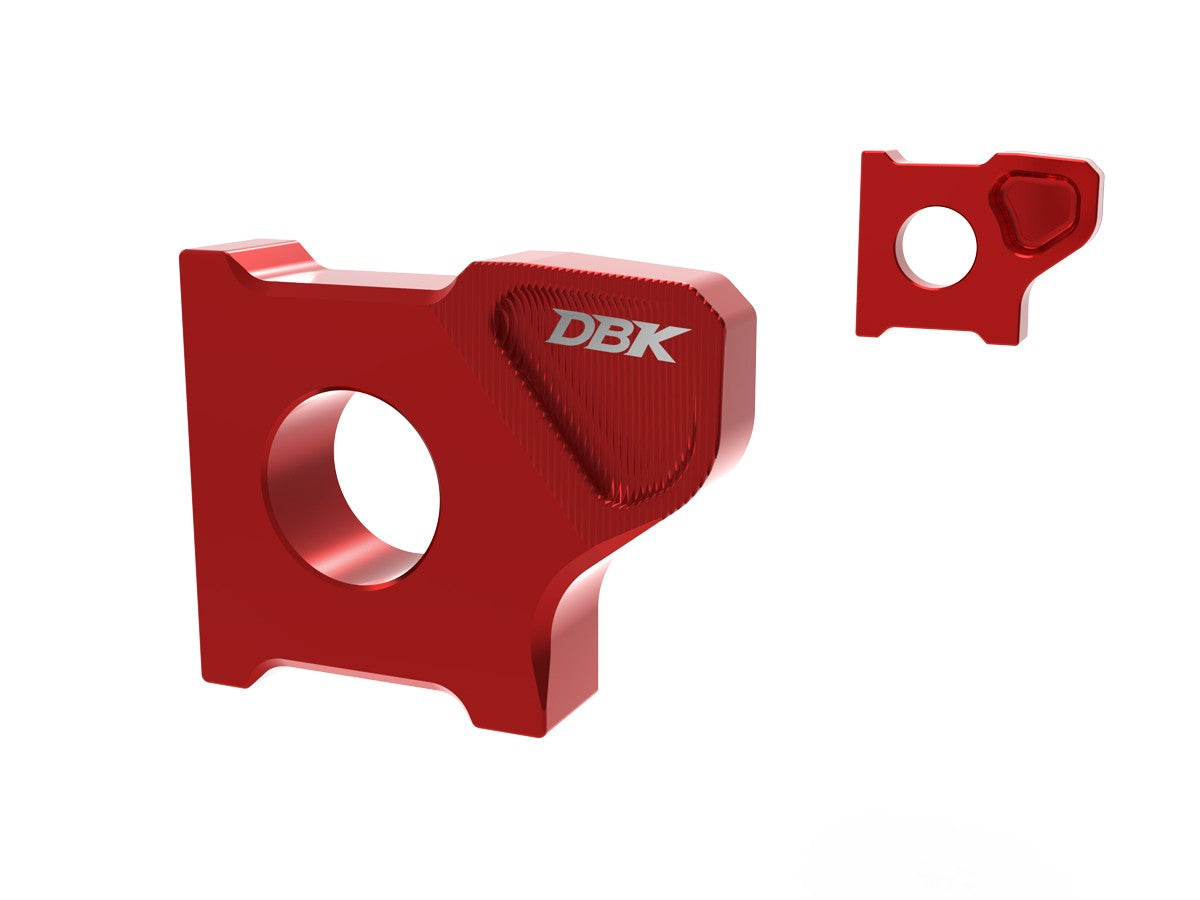 Ducabike DBK Aprilia RS 660/Tuono 660 CNC Chain Adjuster Slider Kit - Red