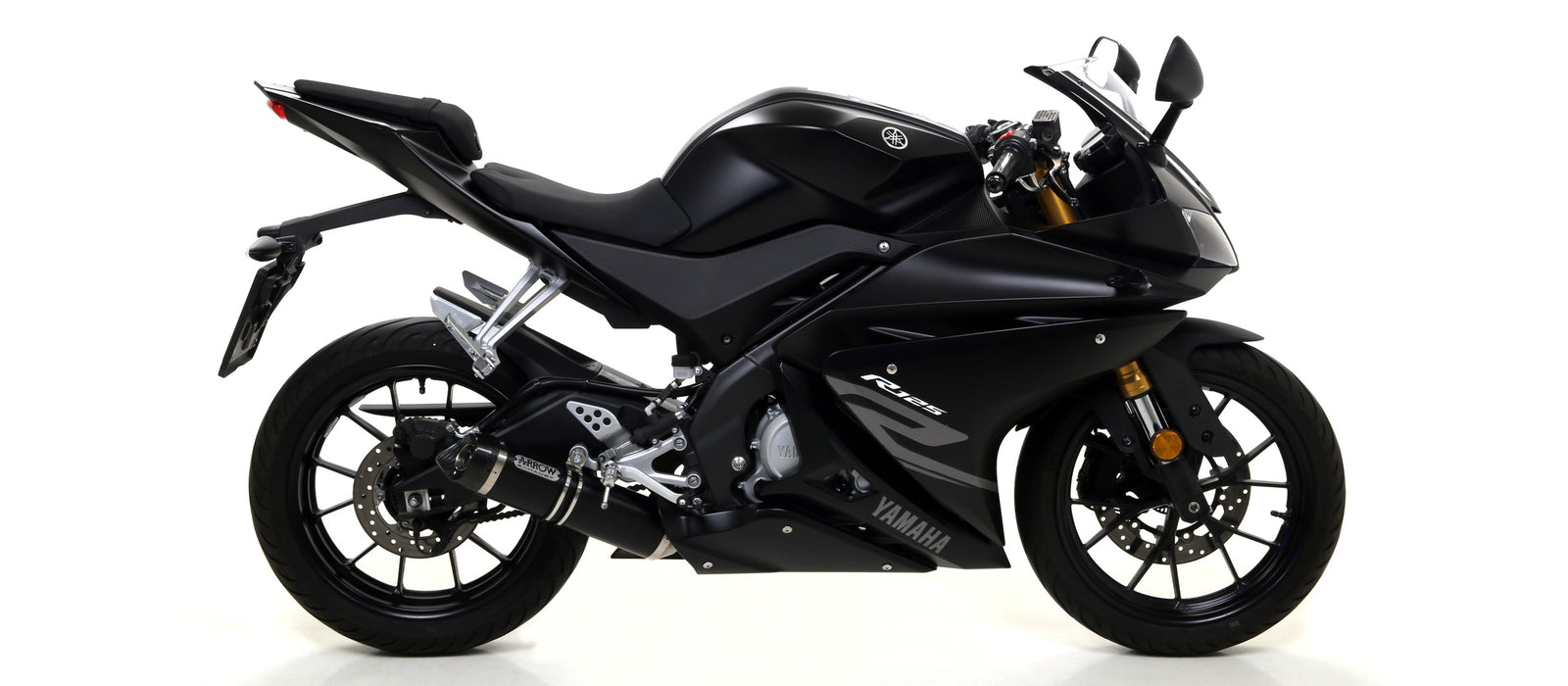 Arrow Thunder Aluminium Dark" Slip On With Carbon End Cap"