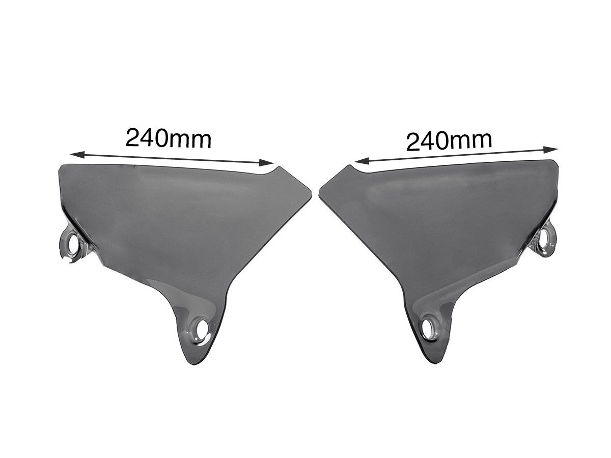WRS PAIR SIDE DEFLECTORS DUCATI MULTISTRADA V4 / S / S SPORT / PIKES PEAK 2020-2025