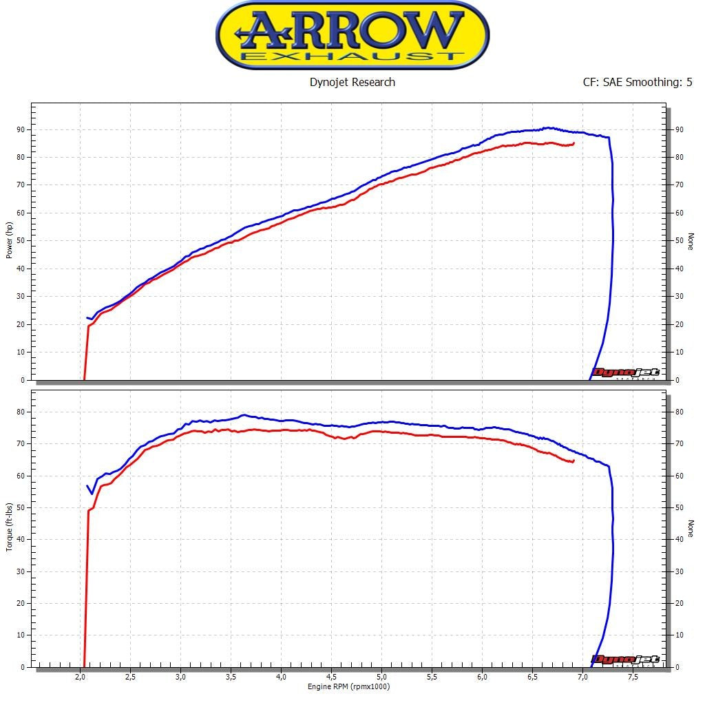 Arrow 71851RKI Nichrom Pro-Racing Slip Ons (Right & Left) With Carbon End Cap