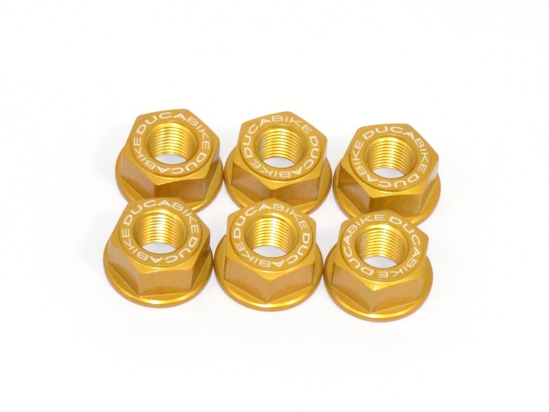 6DSB01 - NUTS SET REAR SPROCKET CARRIER