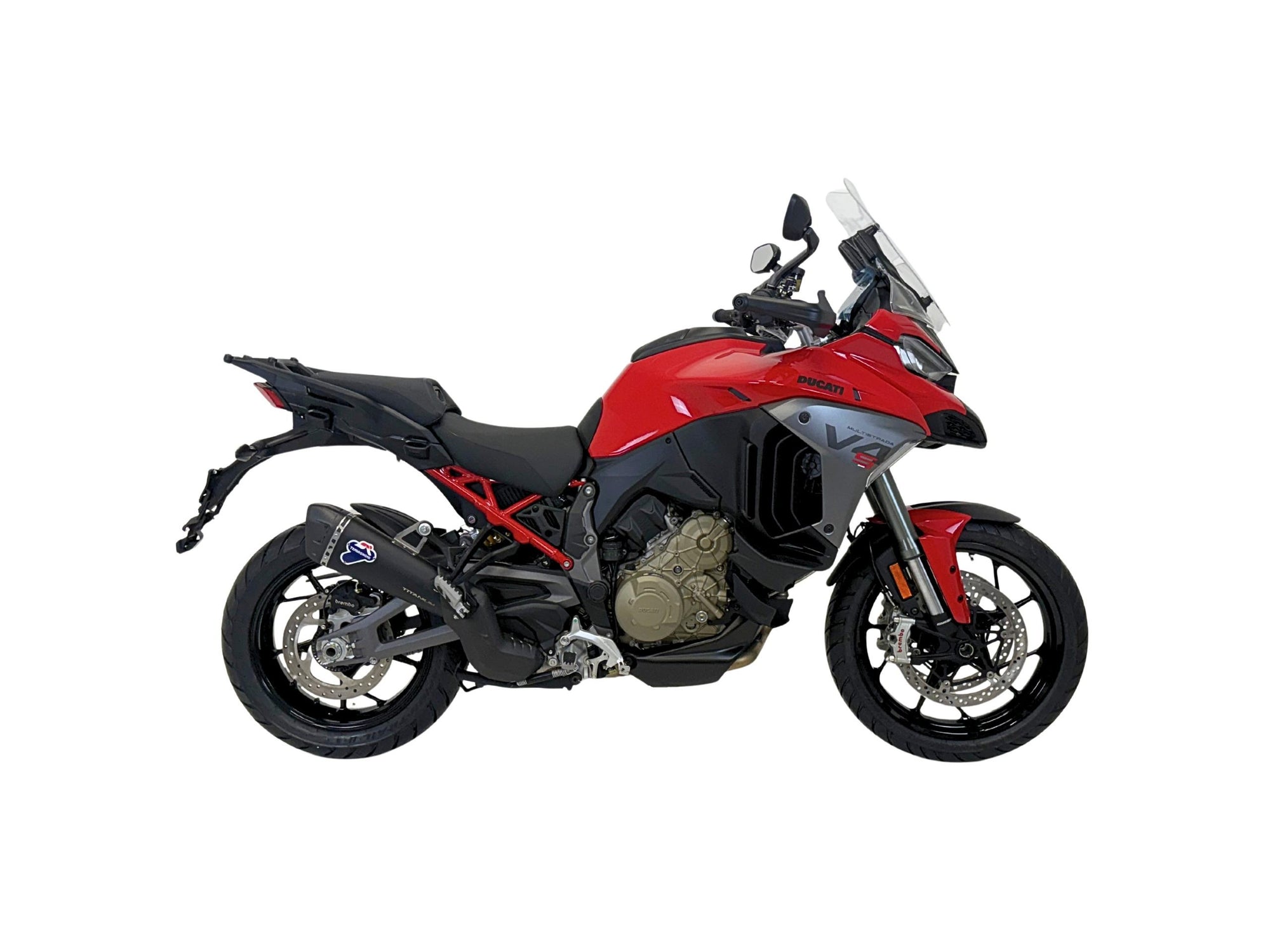 D23308040INC - TERMIGNONI HOMOLOGATED SILENCER BLACK DUCATI MULTISTRADA V4 MY 2025