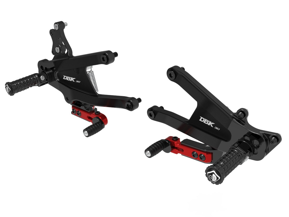 PRV402 – PANIGALE V4 MY25 ADJUSTABLE SBK REARSETS