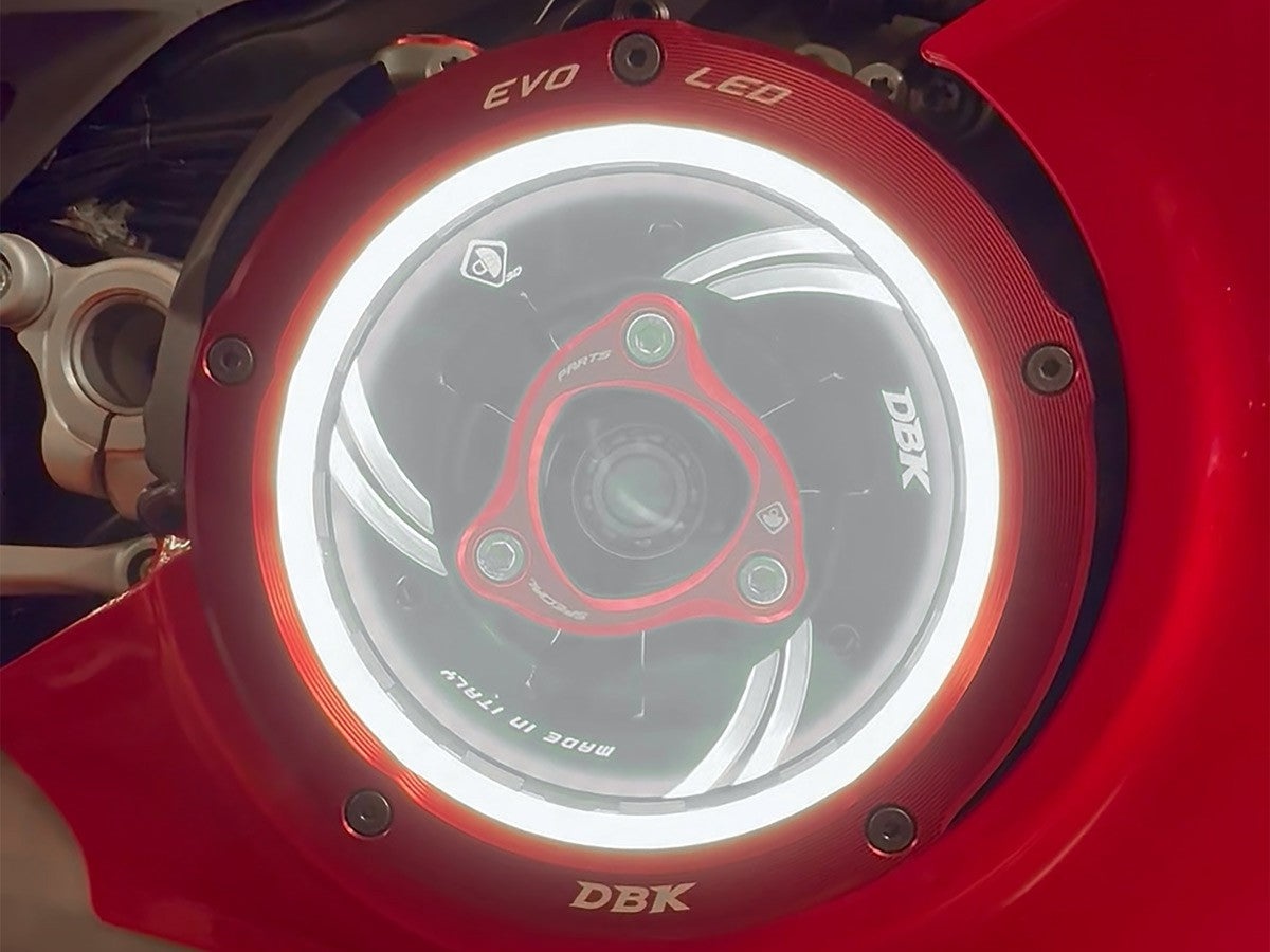 CCV4L01 - EVO LED CLEAR CLUTCH COVER