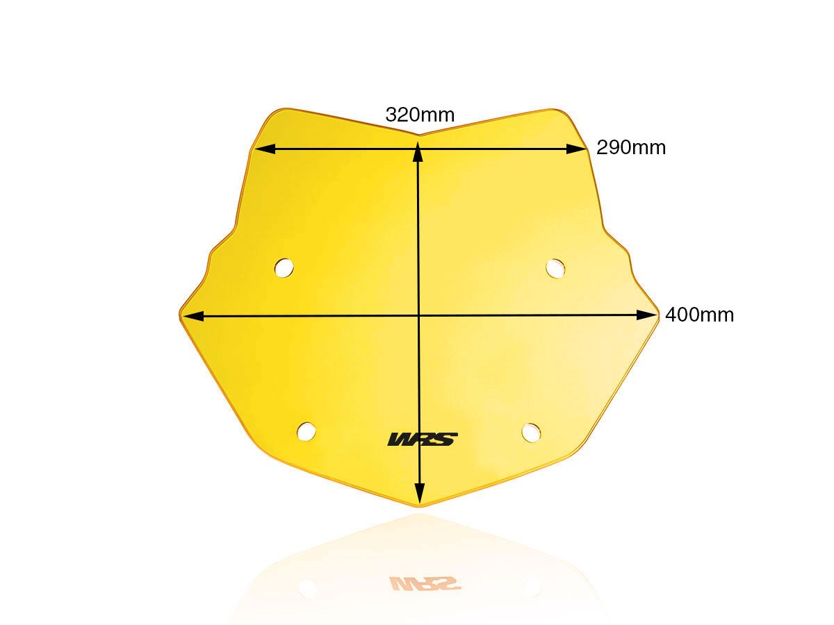WRS ENDURO WINDSCREEN BMW R 1200 GS 2013-18 / R1250GS 2018-23