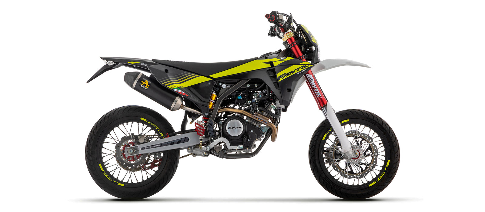 Arrow Full System With Thunder Aluminium Dark" Slip On"