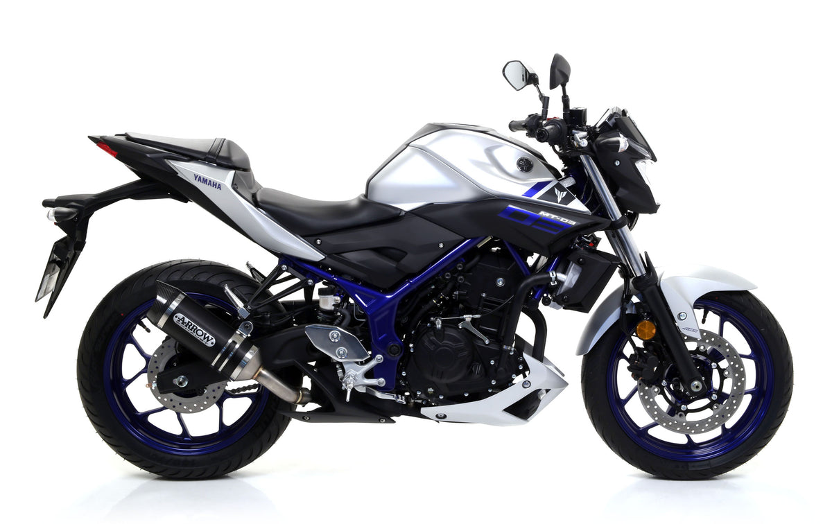 Arrow Street Thunder Aluminium Dark" Slip On With Carbon End Cap"