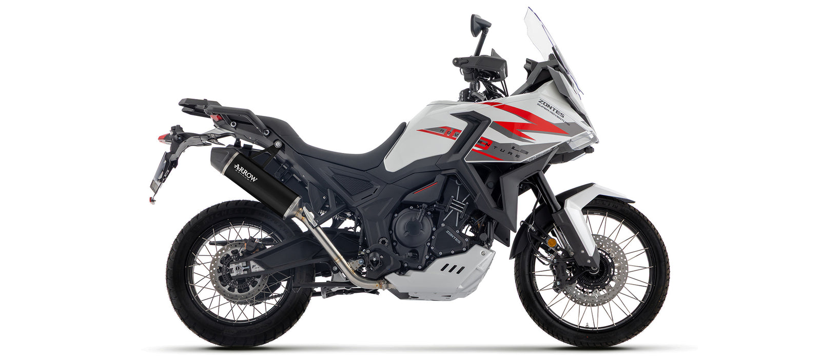 Arrow Indy Race Aluminium Dark" Slip On With Carbon End Cap"