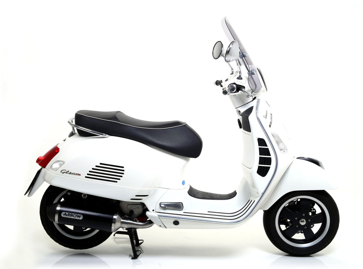 Arrow Race-Tech Aluminium Dark" Slip On With Steel "Dark" End Cap"