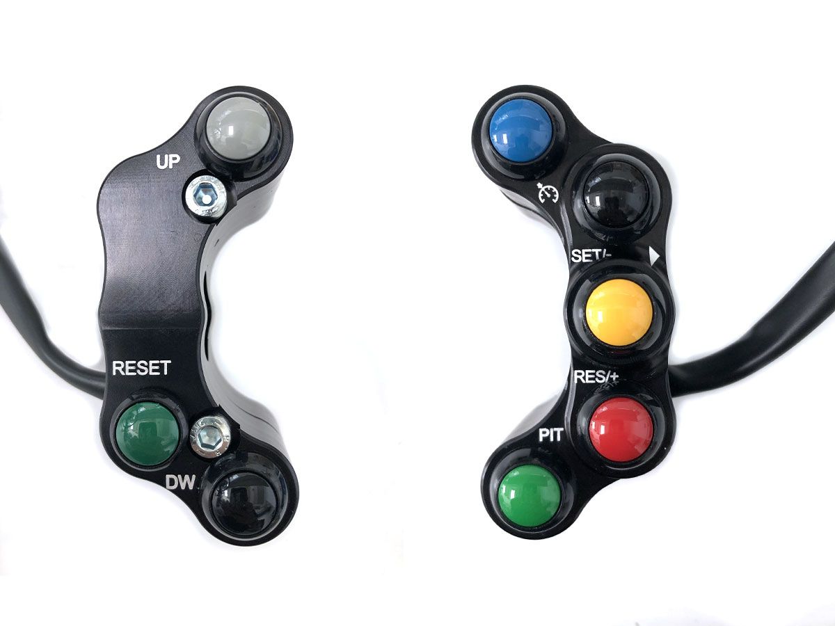 WRS 7 BUTTON LEFT RACING SWITCH KAWASAKI ZX-10 R 2021