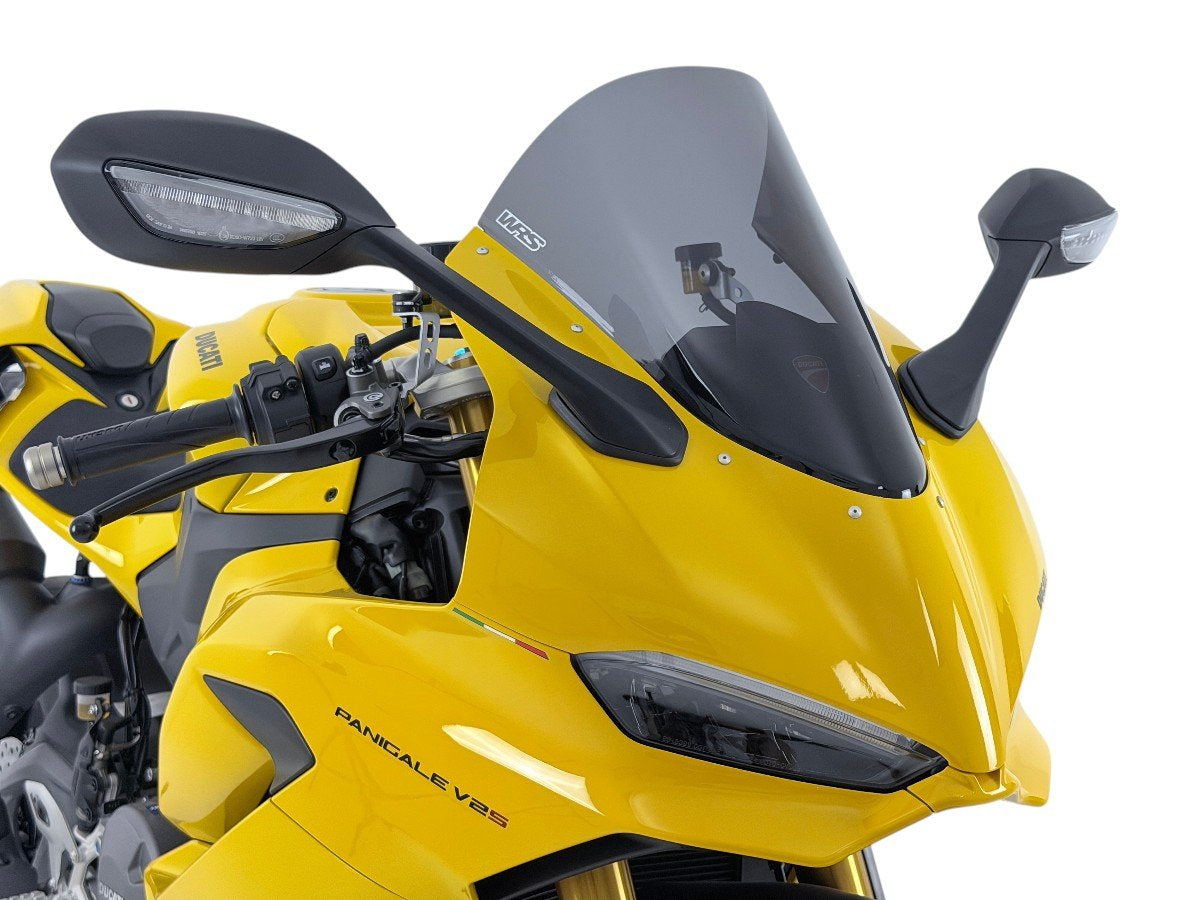 WRS Race Windscreen +20mm Ducati Panigale V2 / S 2025-2026 - DARK SMOKE