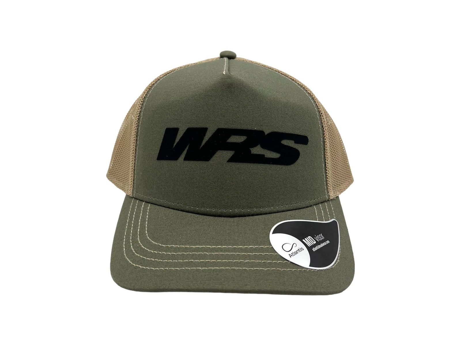 WRS ORIGINAL CAP WITH VISOR OLIVE GREEN-KHAKI