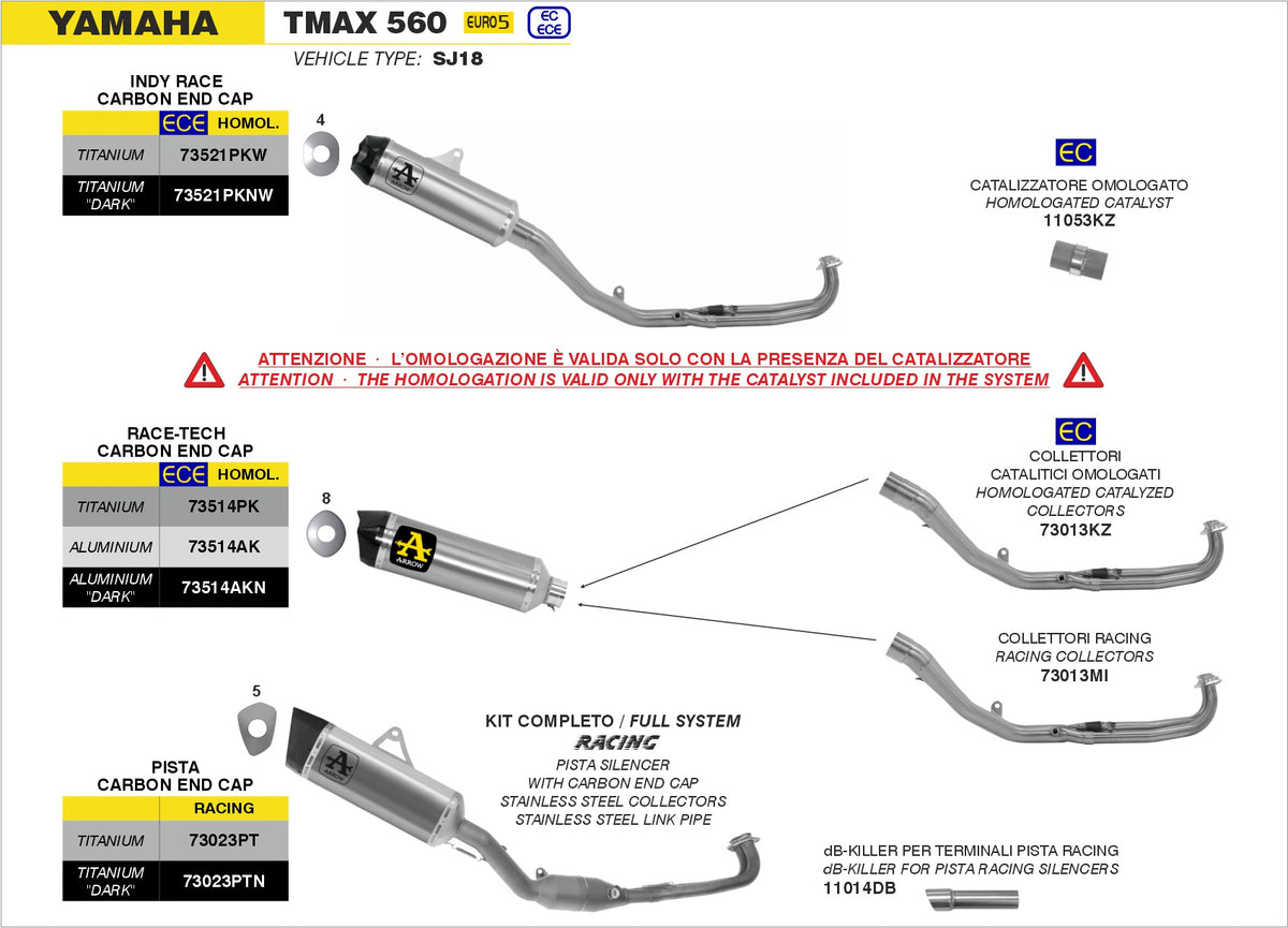 Arrow 11053KZ Catalytic Converter Kit