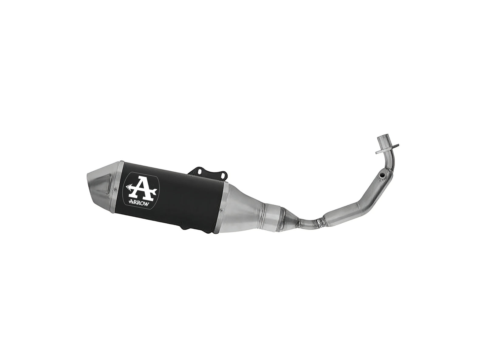 Arrow 53053AN Racing Full System With Urban Aluminium "Dark" Slip On With Steel End Cap