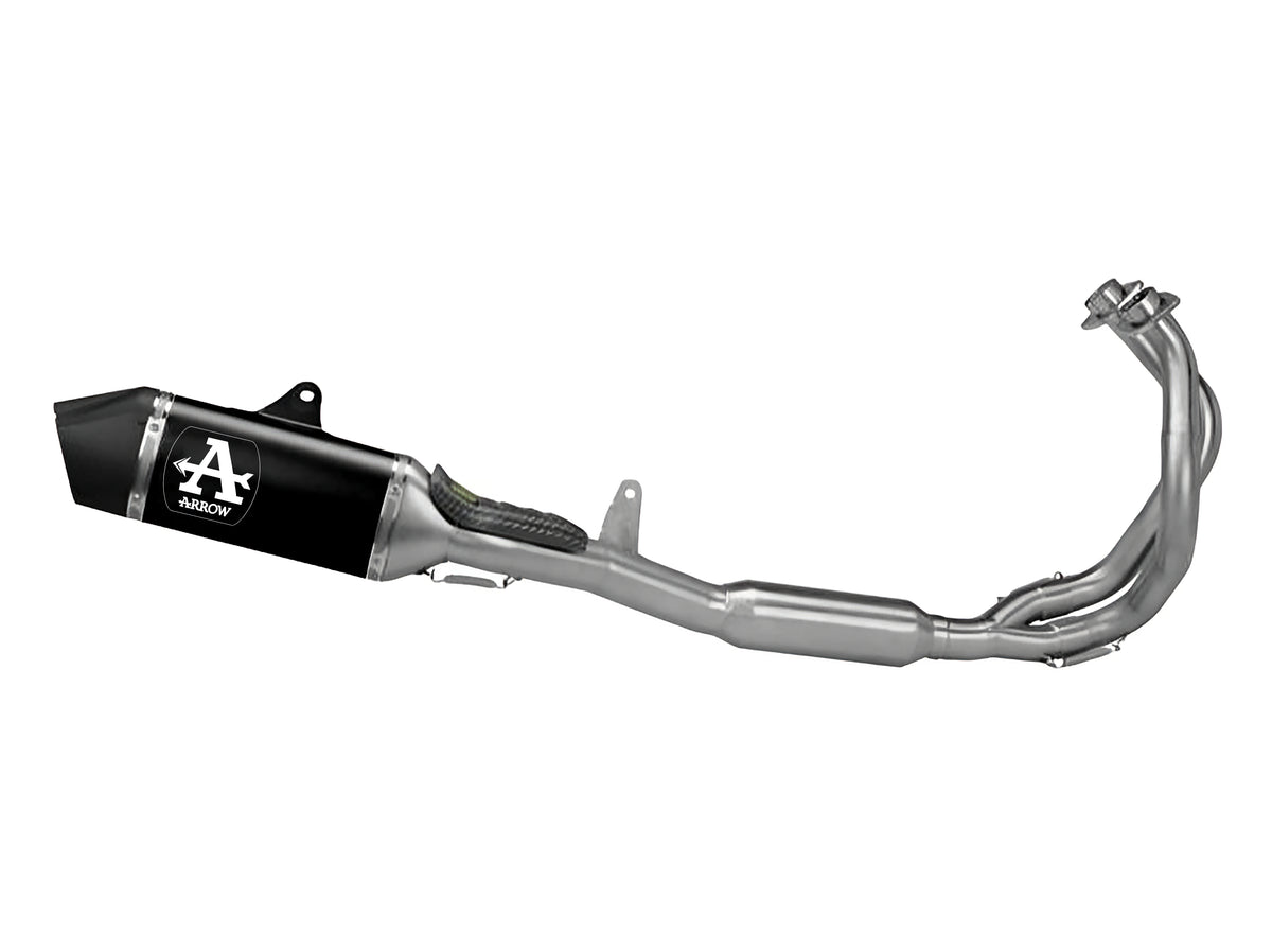 Arrow 71006VAN Full System Racing With Veloce Aluminium "Dark" Slip Ons