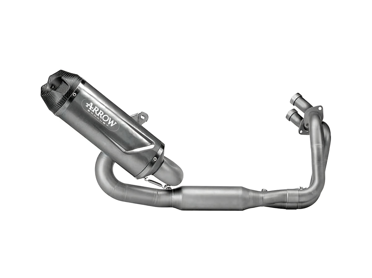 Arrow 71065PK Full System Racing With Indy Race EVO Titanium Slip Ons