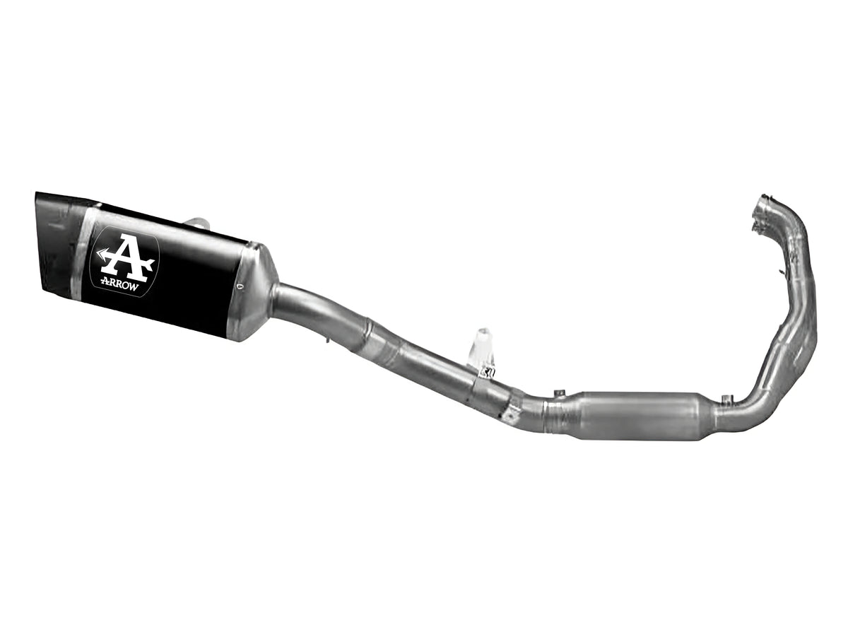 Arrow 71068PTN Racing Full System With Pista Titanium "Dark" Slip On