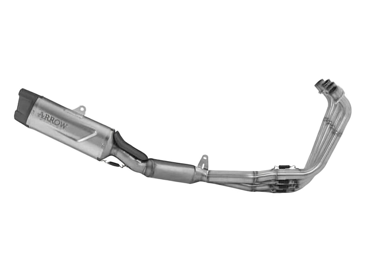 Arrow 71069PK Full System Racing With Indy Race EVO Titanium Slip Ons