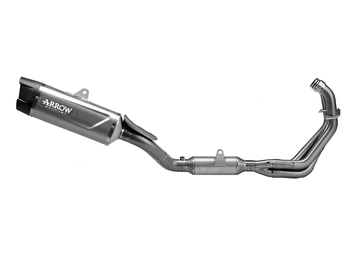 Arrow 71070PK Full System Racing With Indy Race EVO Titanium Slip Ons
