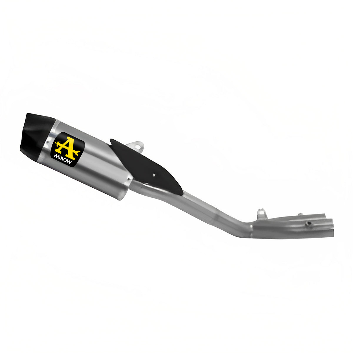 Arrow 71219HK Half System Racing - Indy Race Titanium Slip On + Titanium Link Pipe Ø54mm.