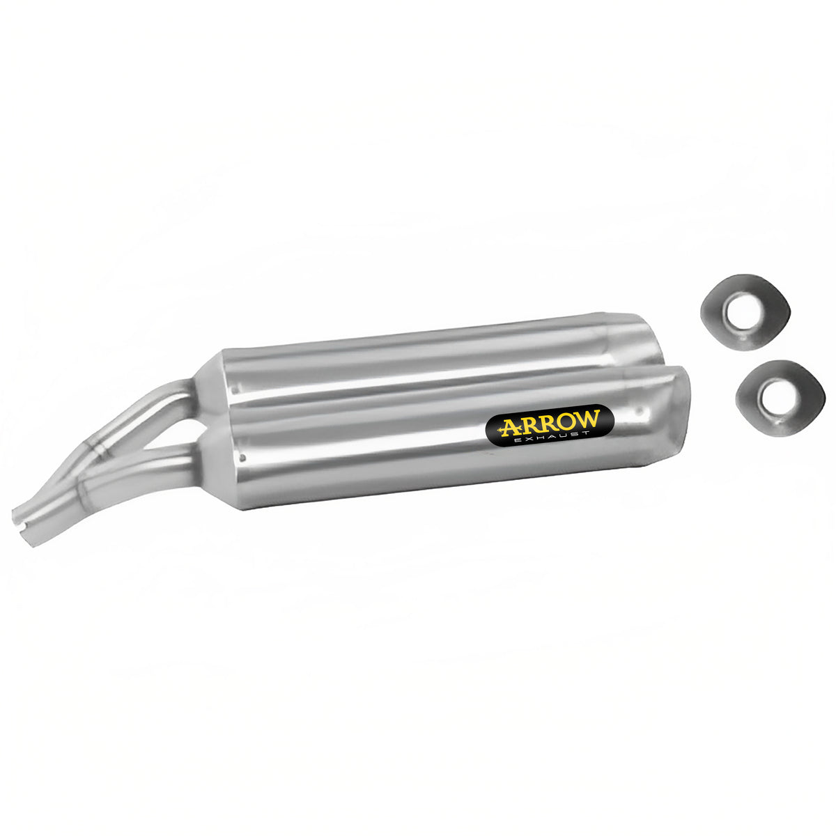 Arrow 71687AO Thunder Approved Aluminium Slip Ons (Right And Left)