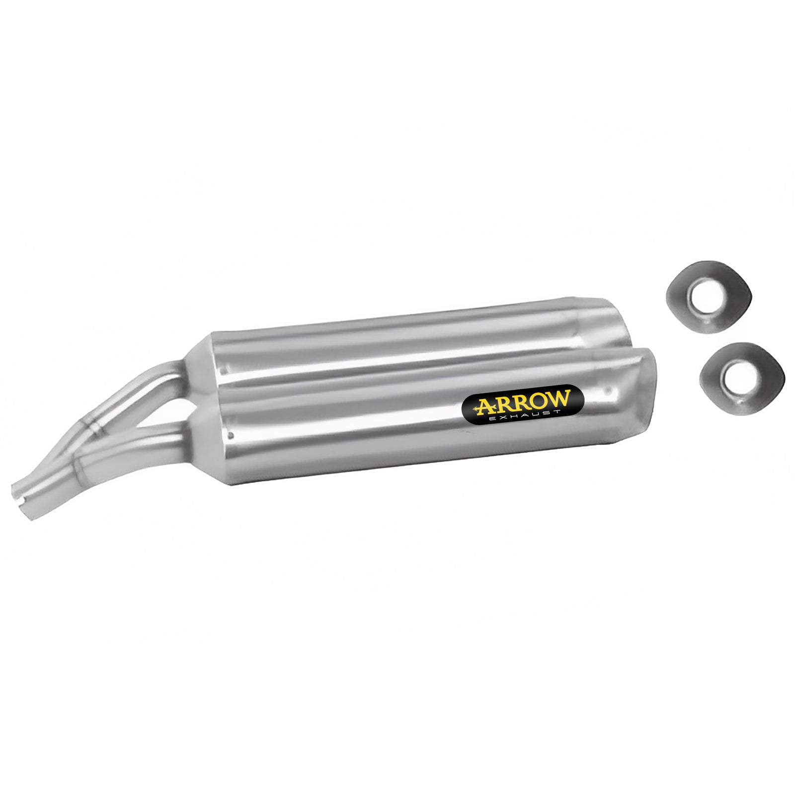 Arrow 71687AO Thunder Approved Aluminium Slip Ons (Right And Left)
