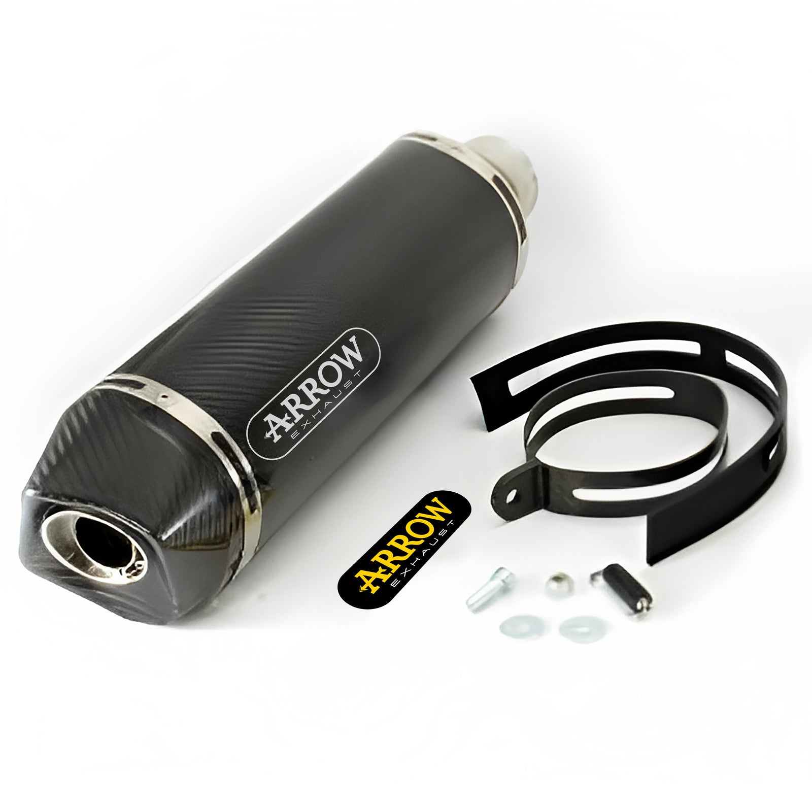 Arrow 71723MK Race-Tech Carbon Slip On With Carbon End Cap