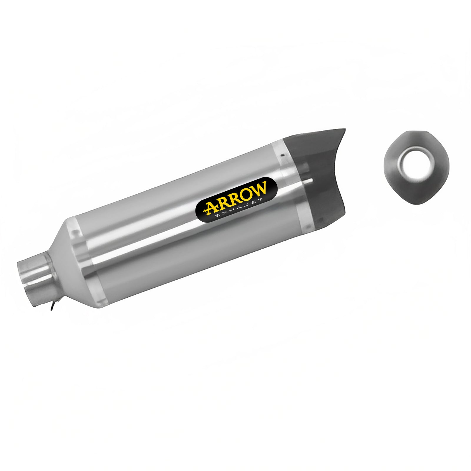 Arrow 71812AK Thunder Aluminium Slip On With Carbon End Cap