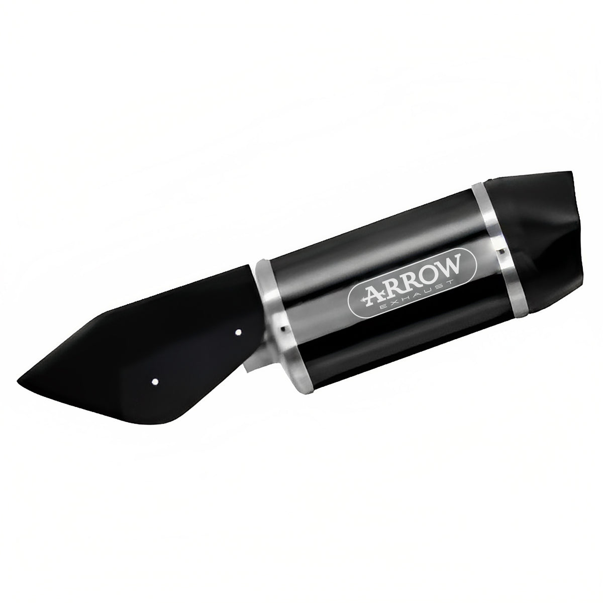 Arrow 71832AKN Indy Race Aluminium "Dark" Slip On With Carbon End Cap