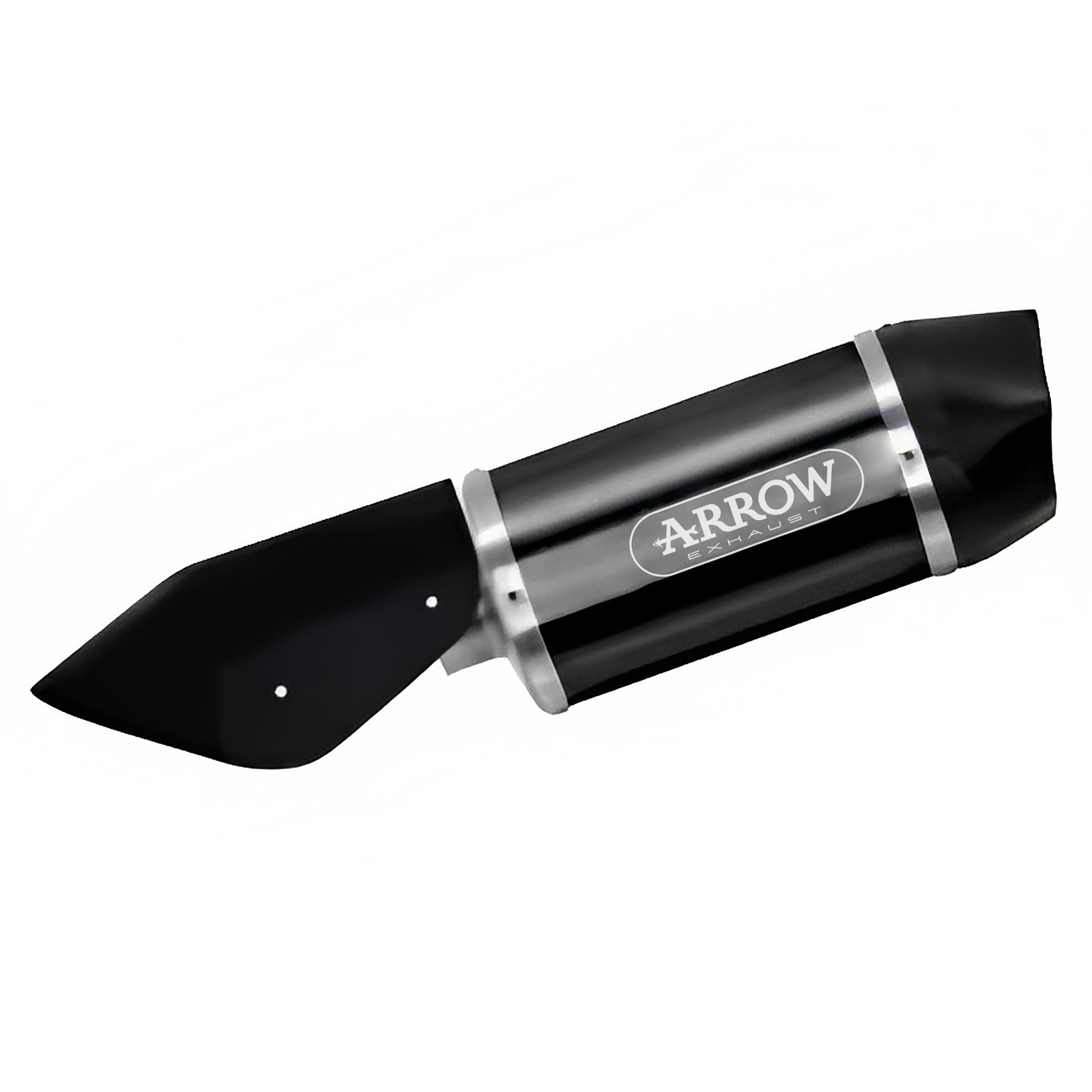 Arrow 71832AKN Indy Race Aluminium "Dark" Slip On With Carbon End Cap