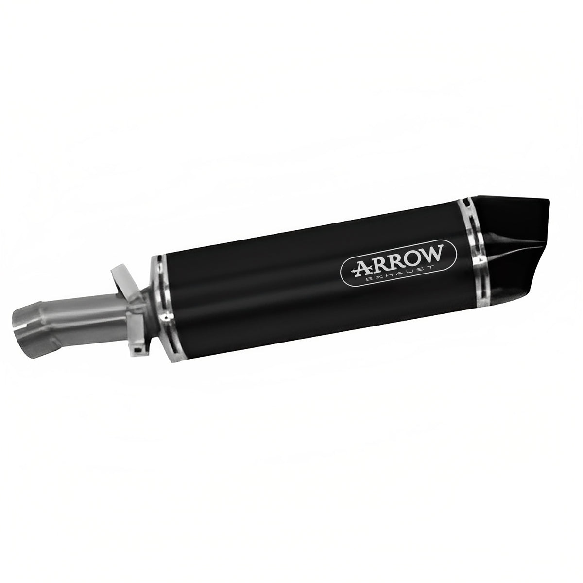 Arrow 71838AKN Maxi Race-Tech Aluminium "Dark" Slip On With Carbon End Cap