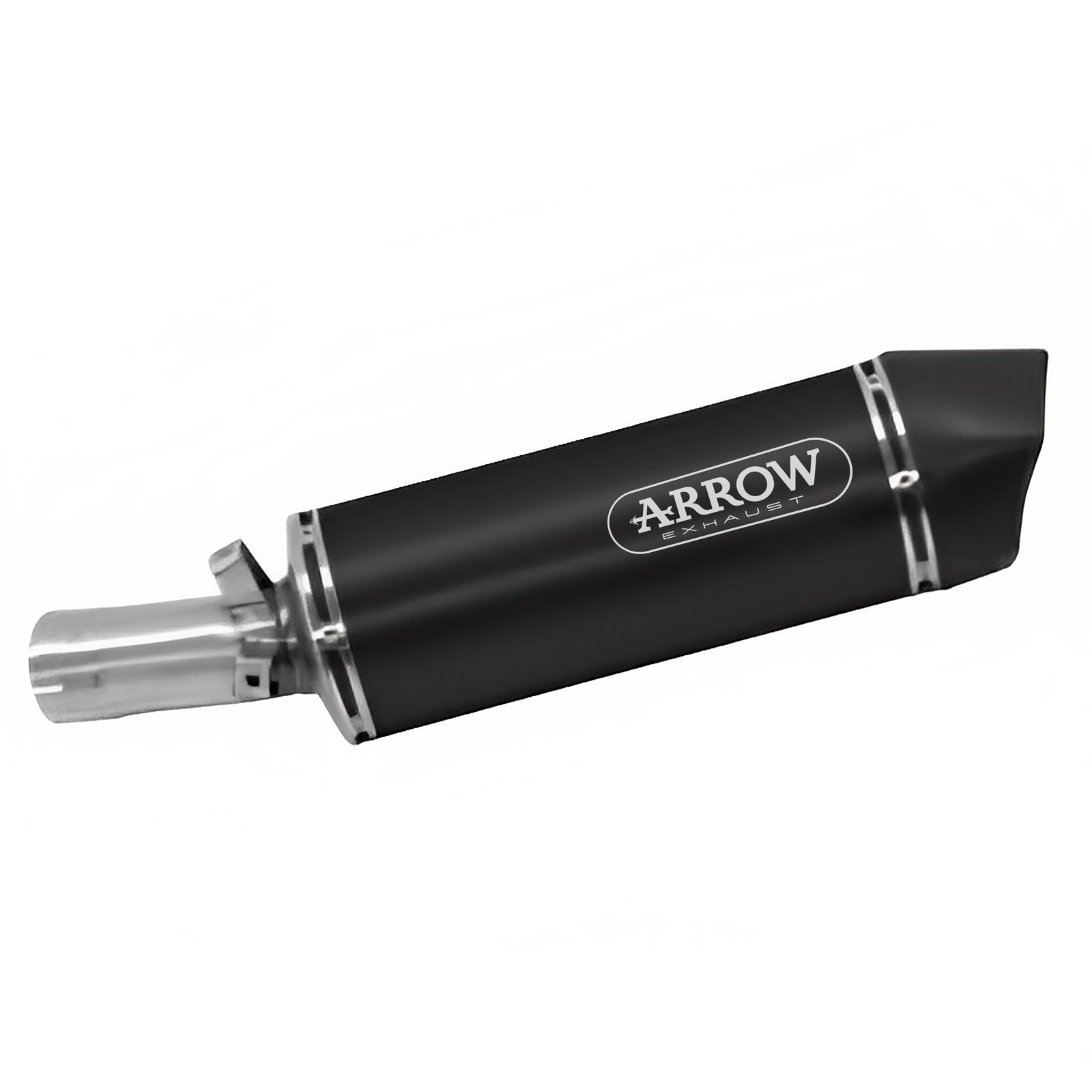 Arrow 71842AKN Maxi Race-Tech Aluminium "Dark" Slip On With Carbon End Cap