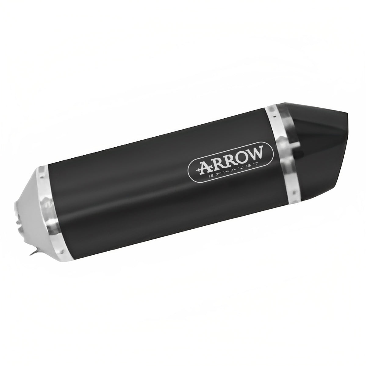 Arrow 71846AKN Race-Tech Aluminium "Dark" Slip On With Carbon End Cap