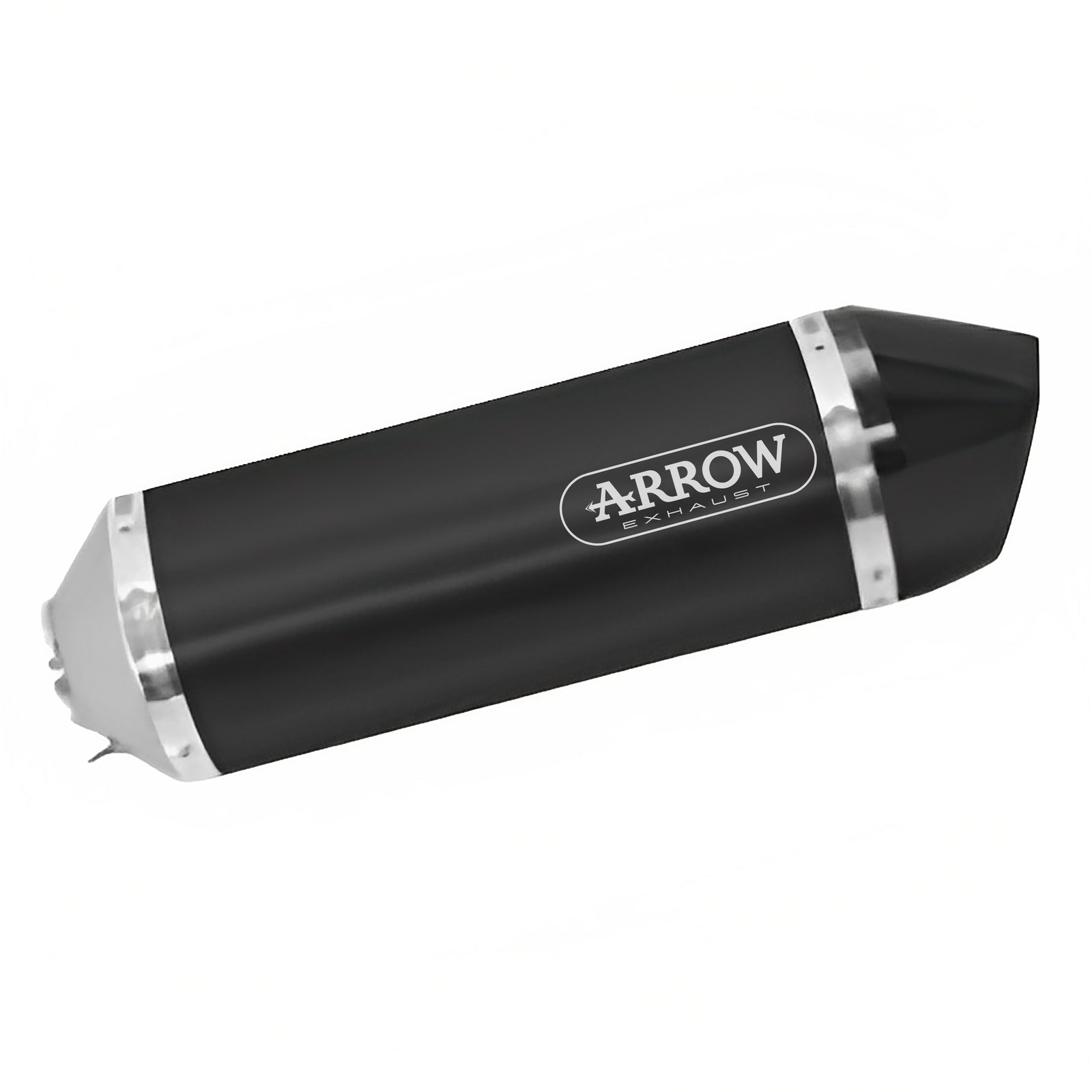 Arrow 71846AKN Race-Tech Aluminium "Dark" Slip On With Carbon End Cap