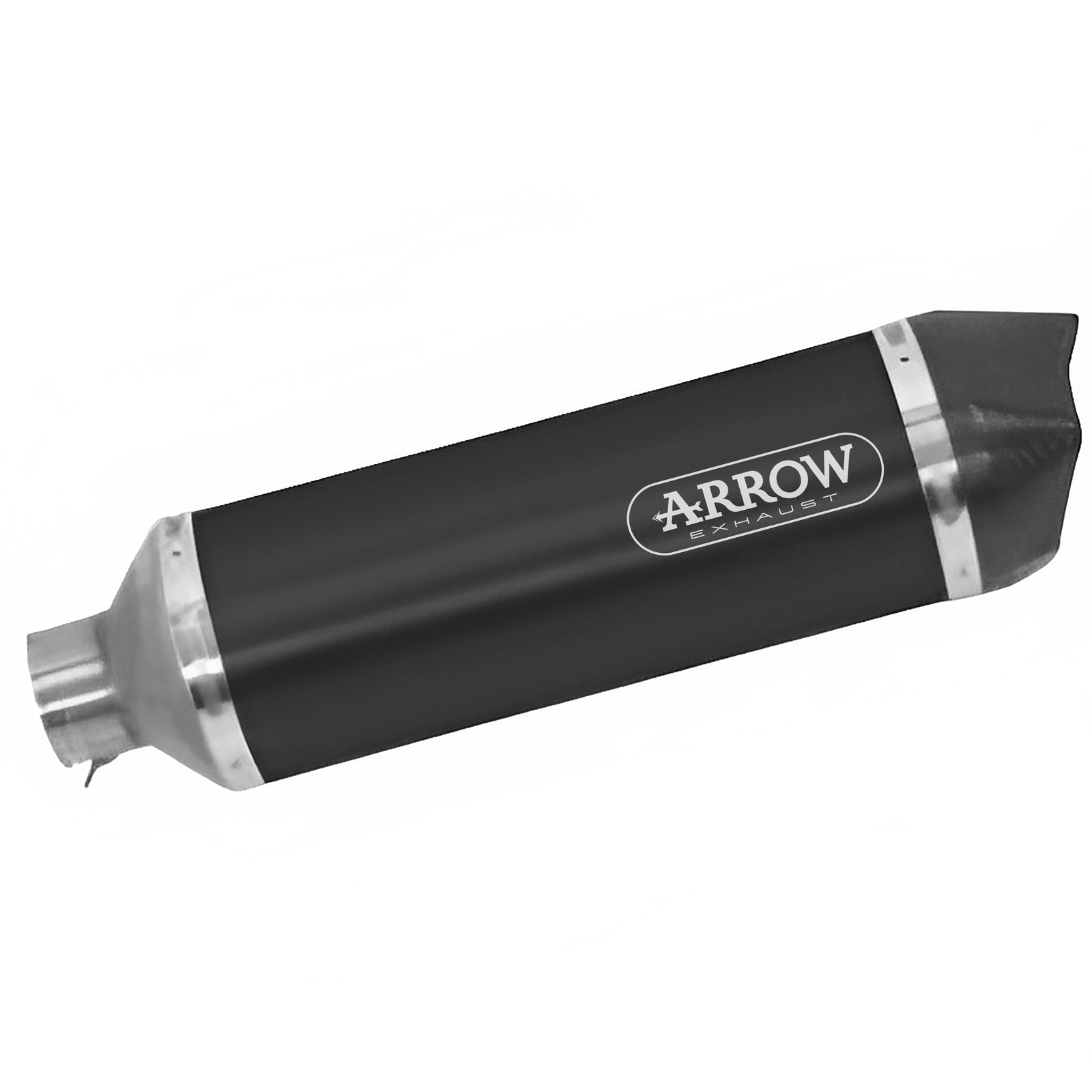Arrow 71878AKN Race-Tech Aluminium "Dark" Slip On With Carbon End Cap