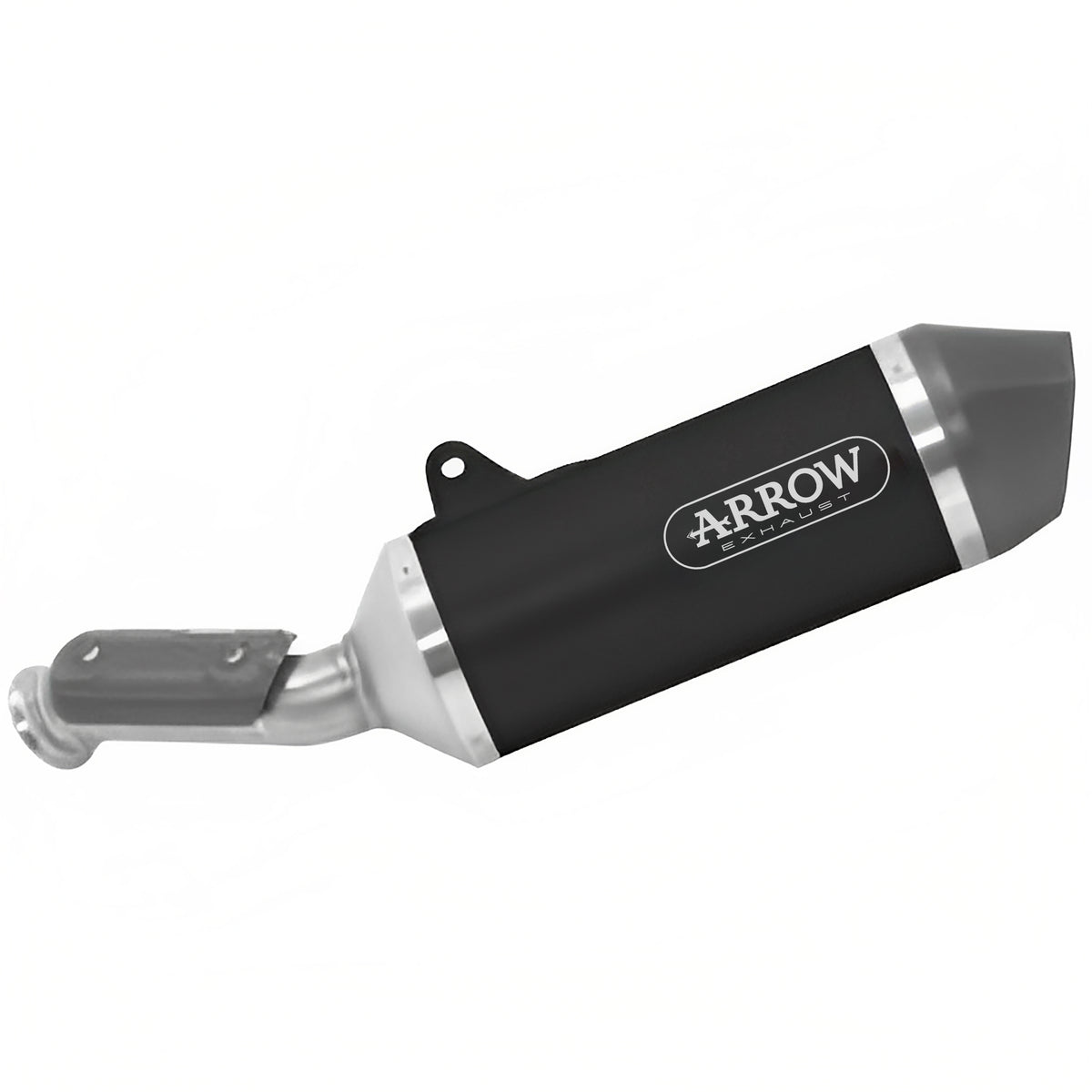 Arrow 71890AKN Race-Tech Aluminium "Dark" Slip On With Carbon End Cap
