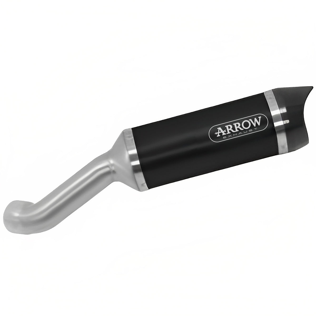 Arrow 71912AKN Street Thunder Aluminium "Dark" Slip On With Carbon End Cap