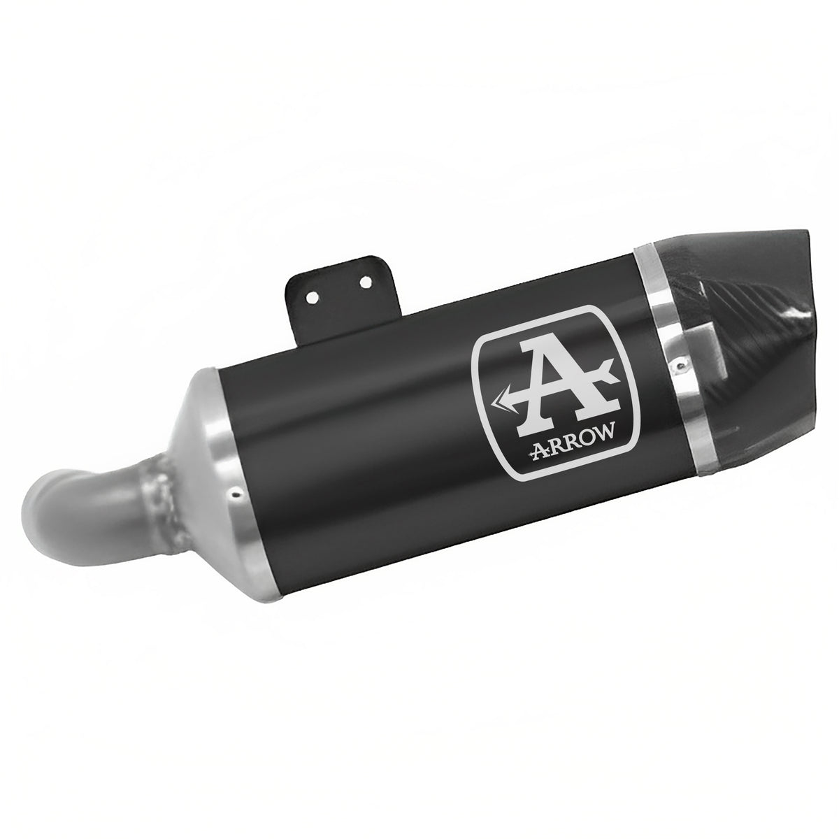 Arrow 71915AKN Indy-Race Aluminium "Dark" Slip On With Carbon End Cap