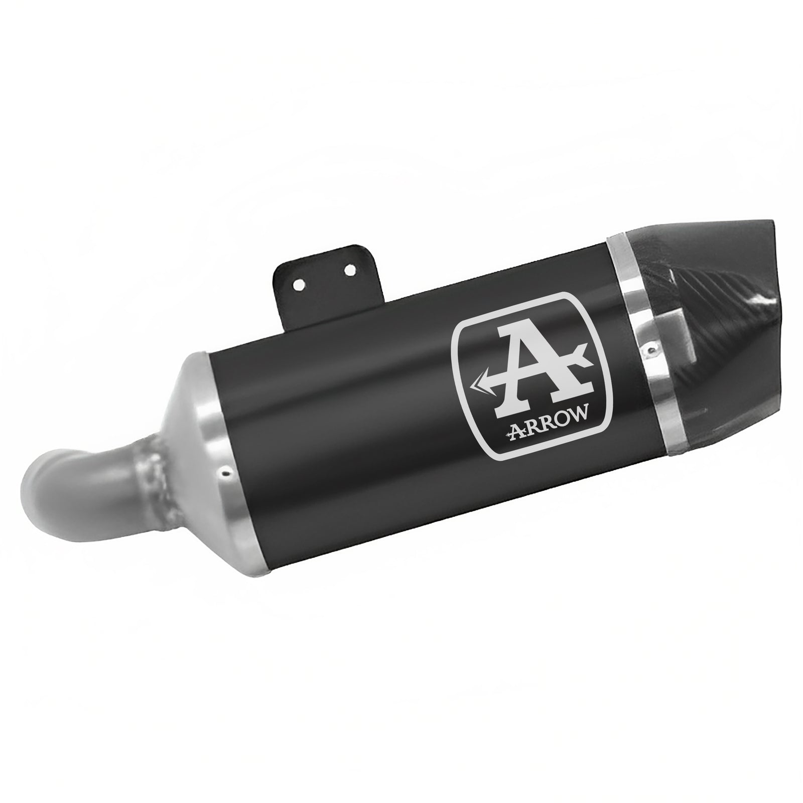 Arrow 71915AKN Indy-Race Aluminium "Dark" Slip On With Carbon End Cap