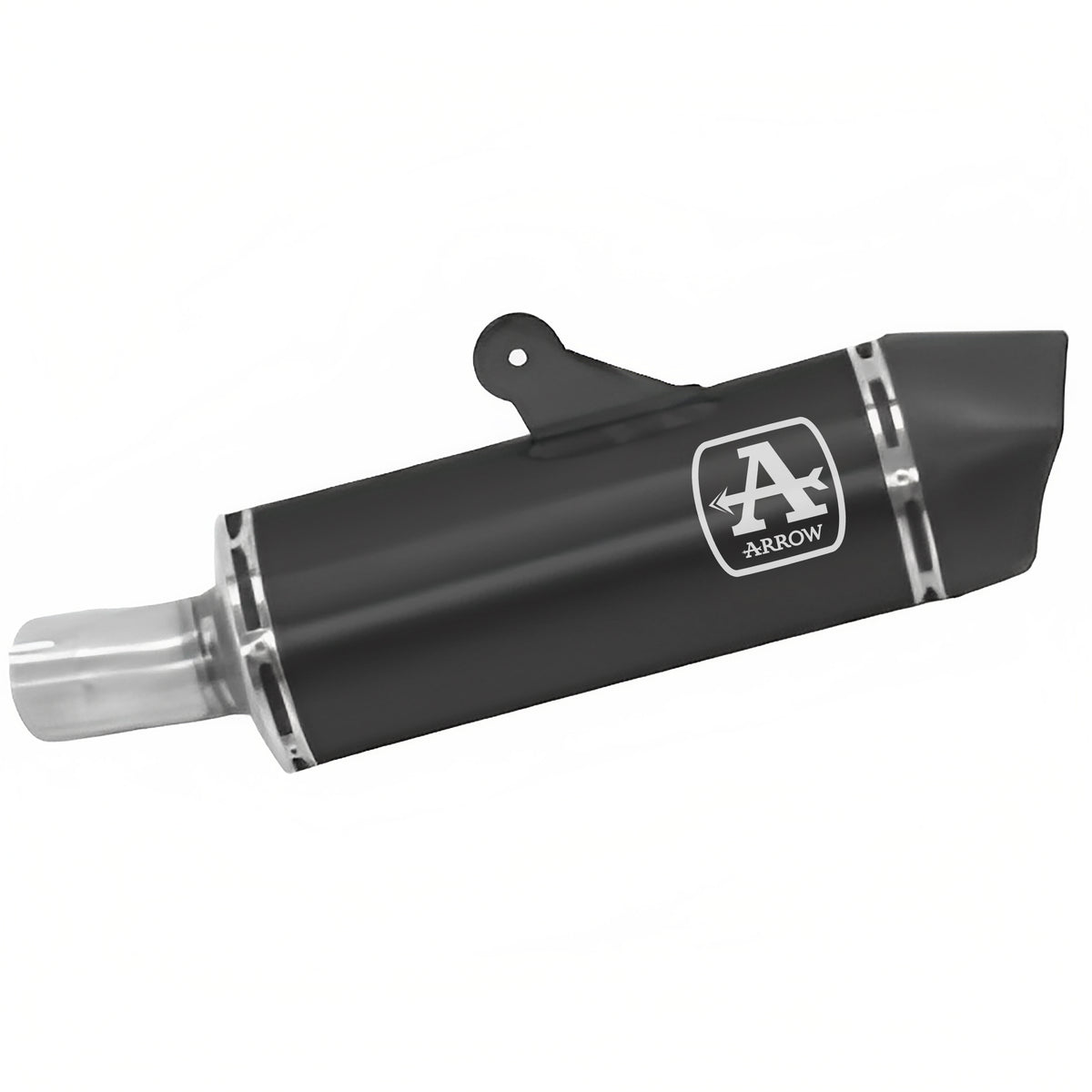 Arrow 71925AKN Maxi Race-Tech Aluminium "Dark" Slip On With Carbon End Cap