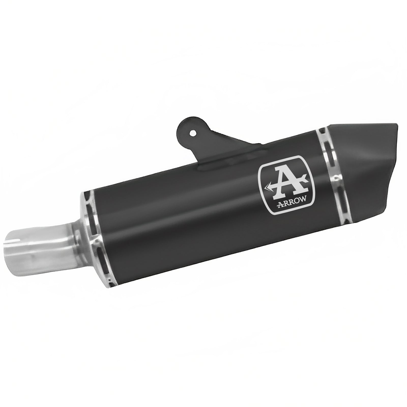 Arrow 71925AKN Maxi Race-Tech Aluminium "Dark" Slip On With Carbon End Cap
