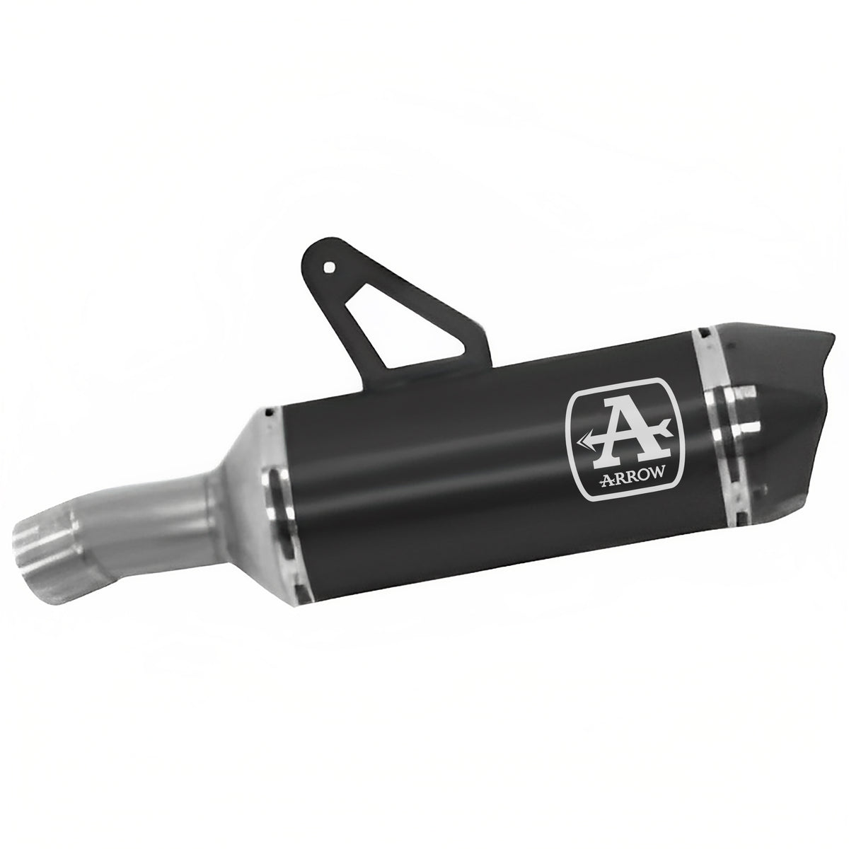 Arrow 71926AKN Race-Tech Aluminium "Dark" Slip On With Carbon End Cap