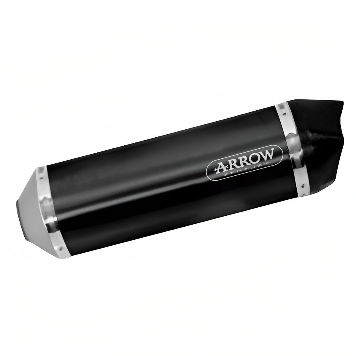 Arrow 71933AKN Race-Tech Aluminium "Dark" Slip On With Carbon End Cap