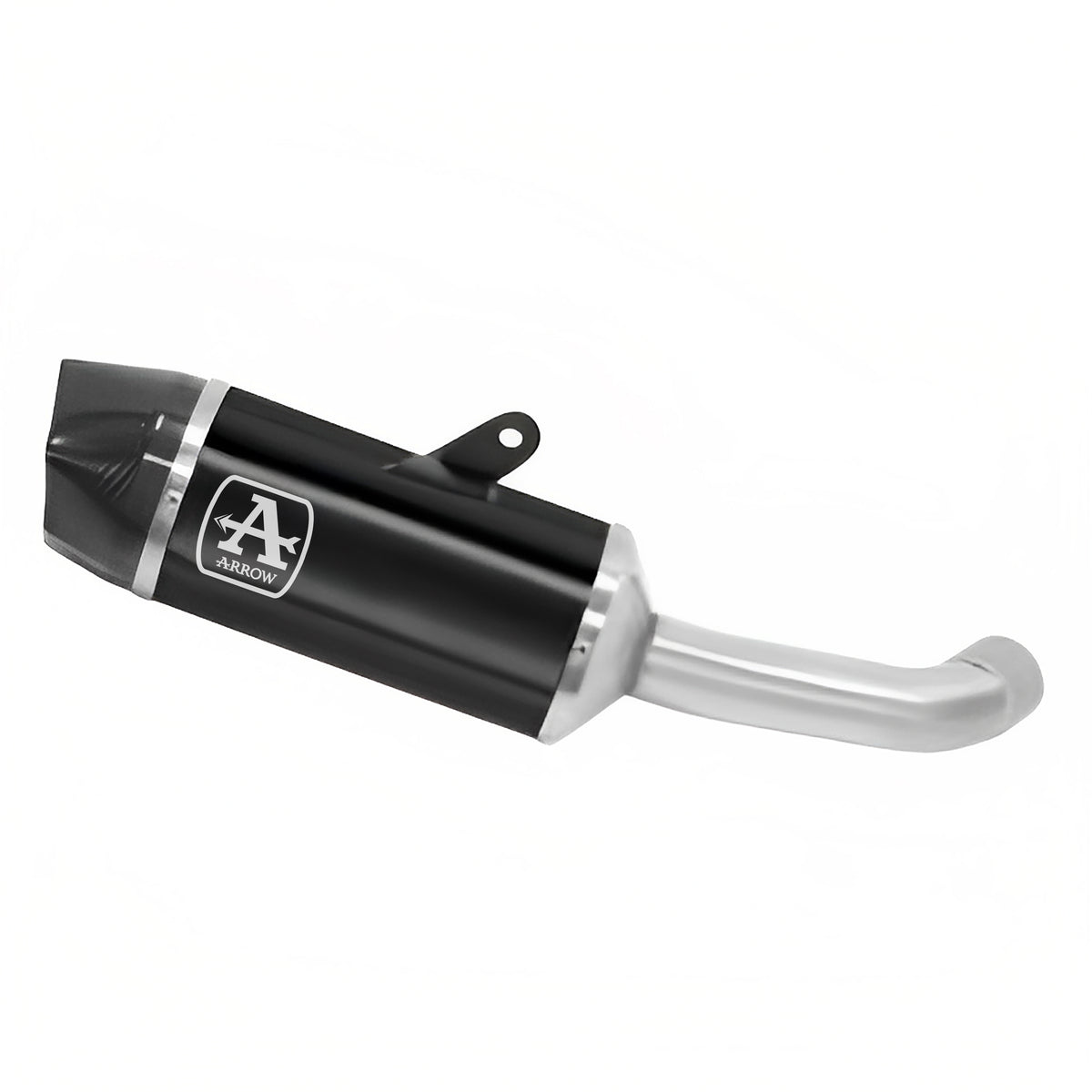 Arrow 71936AKN Indy Race Aluminium "Dark" Slip On With Carbon End Cap
