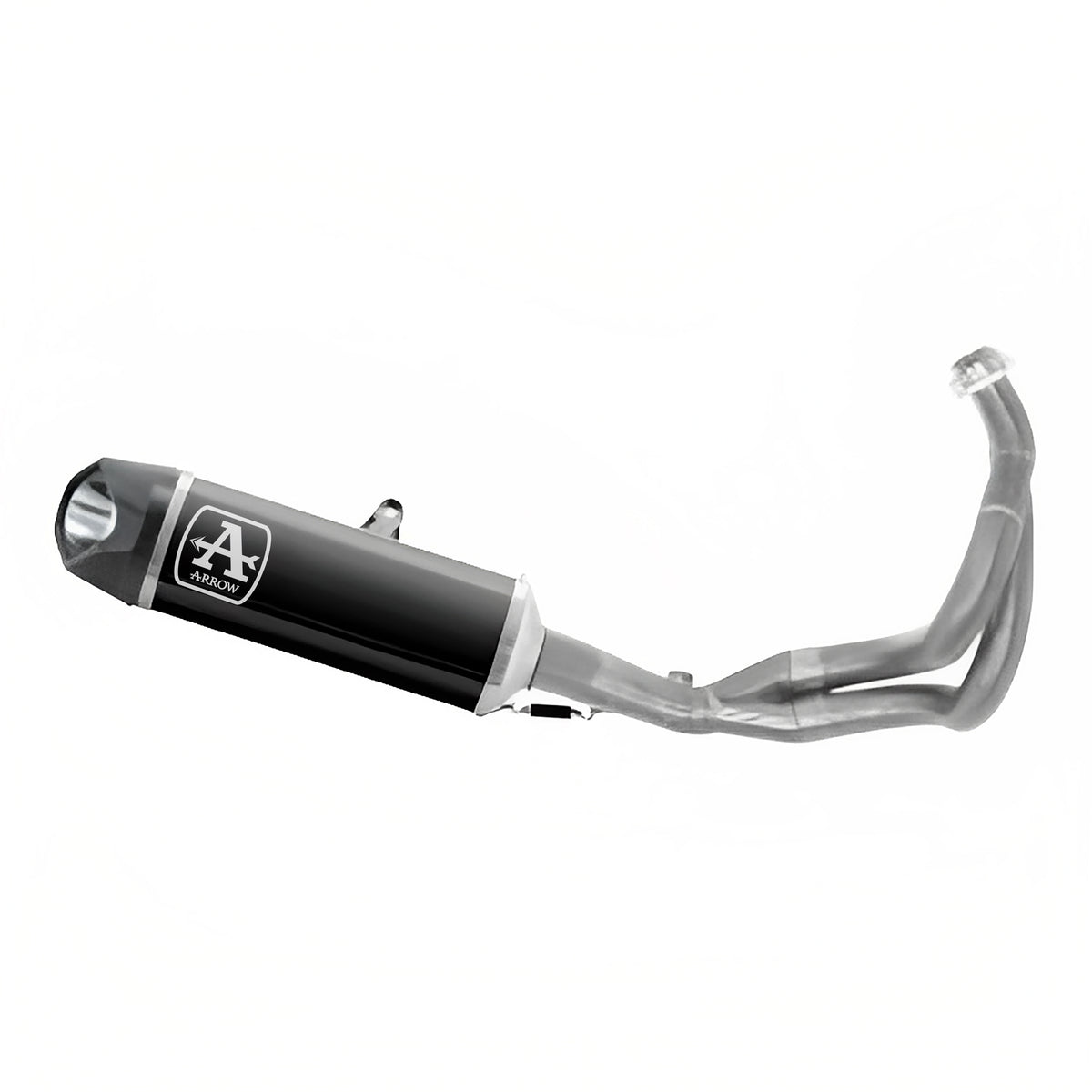 Arrow 71937AKNW Indy Race Aluminium "Dark" Full System With Carbon End Cap