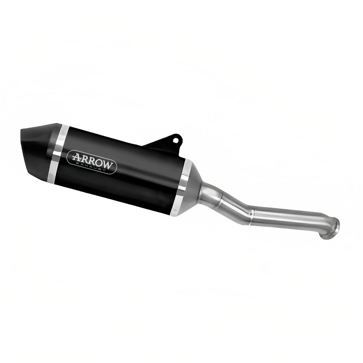 Arrow 71943AKN Race-Tech Aluminium "Dark" Slip On With Carbon End Cap